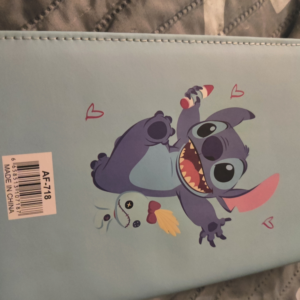 Stitch Blue Character Note Book - Picture 2 of 3